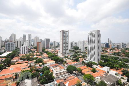 vista de kitnet/studio para alugar com 1 quarto, 41m² em Brooklin Paulista, São Paulo