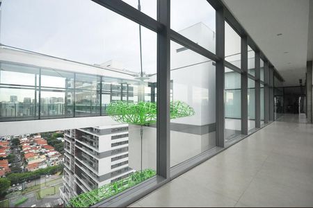 Studio para alugar com 41m², 1 quarto e 1 vagacorredor da área de lazer