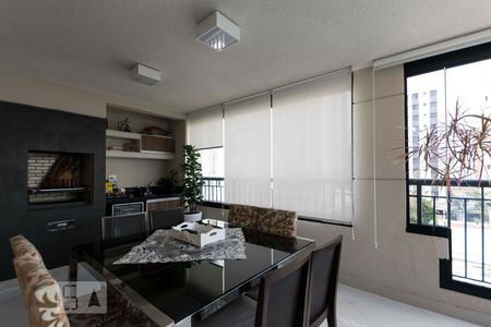 Varanda Gourmet de apartamento para alugar com 3 quartos, 130m² em Chácara Inglesa, São Paulo