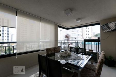 Varanda Gourmet de apartamento para alugar com 3 quartos, 130m² em Chácara Inglesa, São Paulo