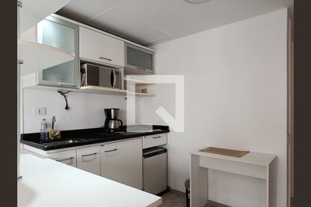 Cozinha de apartamento à venda com 1 quarto, 41m² em Jardim Paulista, São Paulo