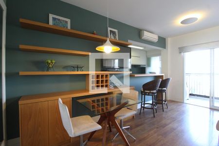 Sala/Quarto de apartamento para alugar com 1 quarto, 50m² em Vila Nova Conceição, São Paulo