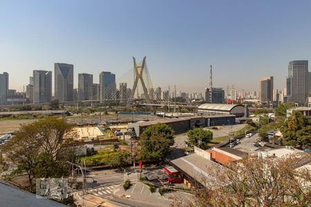 Vista de apartamento à venda com 1 quarto, 54m² em Vila Tramontano, São Paulo