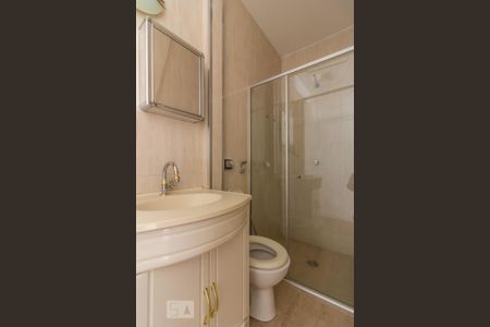 Banheiro de kitnet/studio à venda com 1 quarto, 29m² em Bela Vista, São Paulo