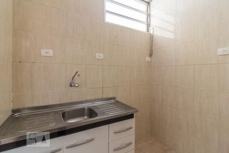 Cozinha de kitnet/studio à venda com 1 quarto, 29m² em Bela Vista, São Paulo