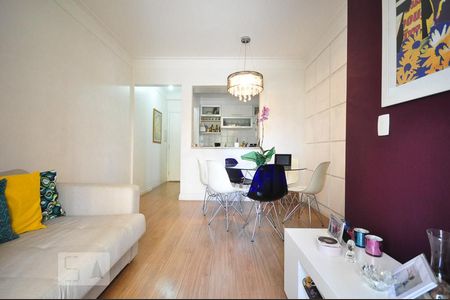 sala de apartamento à venda com 2 quartos, 64m² em Vila Andrade, São Paulo