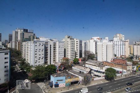 Vista da sala de apartamento à venda com 2 quartos, 89m² em Cerqueira César, São Paulo