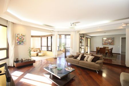 Sala de apartamento à venda com 4 quartos, 243m² em Jardim Vitória Régia, São Paulo