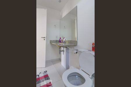 Banheiro da Suite de apartamento à venda com 1 quarto, 42m² em Centro, São Paulo