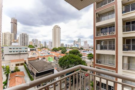 Vista da varanda da suíte de apartamento à venda com 3 quartos, 75m² em Vila Gomes Cardim, São Paulo