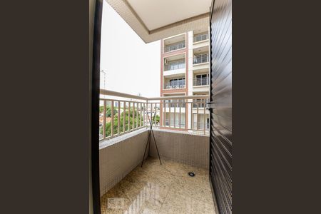 Varanda da suíte de apartamento à venda com 3 quartos, 75m² em Vila Gomes Cardim, São Paulo