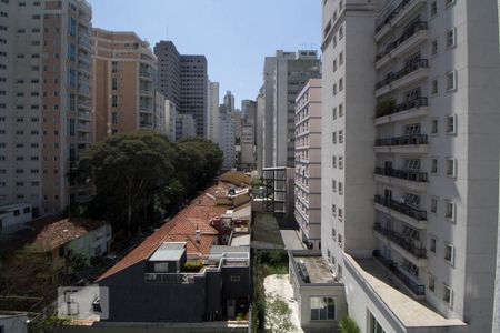 Vista do Quarto de apartamento à venda com 1 quarto, 41m² em Jardim Paulista, São Paulo