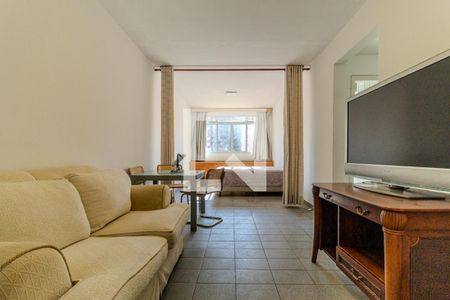 Sala de kitnet/studio para alugar com 1 quarto, 46m² em Santa Cecília, São Paulo