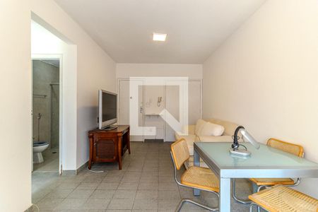 Sala de kitnet/studio para alugar com 1 quarto, 46m² em Santa Cecília, São Paulo