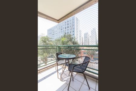 Varanda de apartamento para alugar com 1 quarto, 45m² em Bela Vista, São Paulo