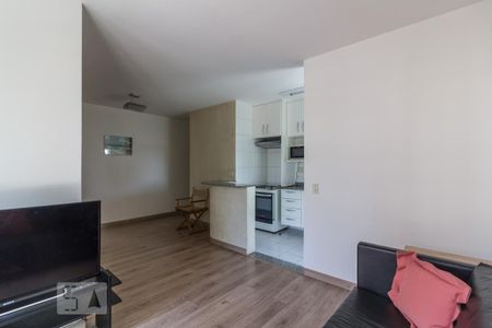 Sala de apartamento para alugar com 1 quarto, 45m² em Bela Vista, São Paulo