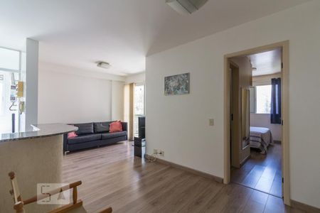Sala de apartamento para alugar com 1 quarto, 45m² em Bela Vista, São Paulo