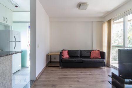 Sala de apartamento para alugar com 1 quarto, 45m² em Bela Vista, São Paulo