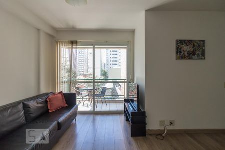 Sala de apartamento para alugar com 1 quarto, 45m² em Bela Vista, São Paulo