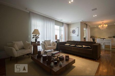 Sala de apartamento para alugar com 4 quartos, 178m² em Cidade Monções, São Paulo