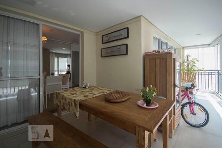 Varanda Gourmet de apartamento para alugar com 4 quartos, 178m² em Cidade Monções, São Paulo