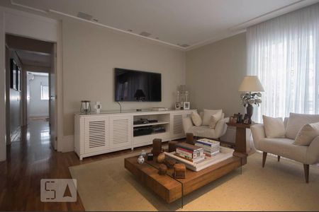 Sala de apartamento para alugar com 4 quartos, 178m² em Cidade Monções, São Paulo