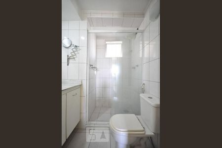 detalhe do banheiro de apartamento à venda com 2 quartos, 60m² em Vila Andrade, São Paulo