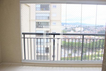 Varanda Sala de apartamento para alugar com 2 quartos, 68m² em Jardim Flor da Montanha, Guarulhos