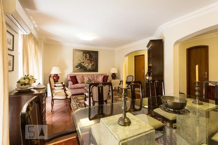 Sala de apartamento para alugar com 3 quartos, 140m² em Indianópolis, São Paulo