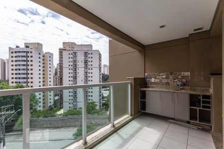 Varanda Gourmet de apartamento para alugar com 2 quartos, 60m² em Vila Andrade, São Paulo