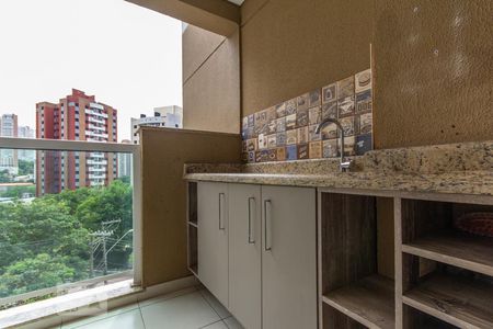 Varanda Gourmet de apartamento para alugar com 2 quartos, 60m² em Vila Andrade, São Paulo