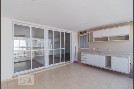 Varanda Gourmet de apartamento à venda com 3 quartos, 110m² em Vila Regente Feijó, São Paulo