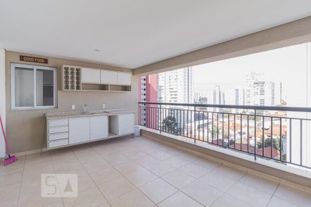 Varanda Gourmet de apartamento à venda com 3 quartos, 110m² em Vila Regente Feijó, São Paulo