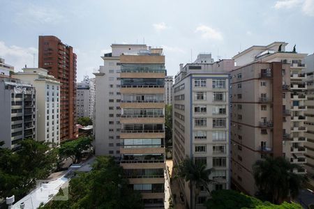 Vista da sala de apartamento para alugar com 3 quartos, 175m² em Jardim Paulista, São Paulo