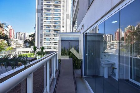 Apartamento para alugar com 49m², 1 quarto e 1 vaga Apartamento para alugar com 49m², 1 quarto e 1 vagaVaranda
