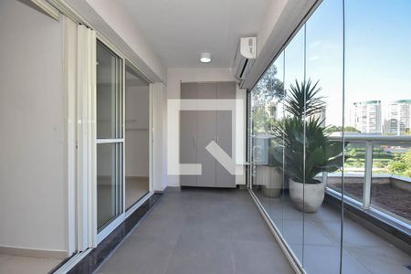 Apartamento para alugar com 49m², 1 quarto e 1 vaga Apartamento para alugar com 49m², 1 quarto e 1 vagaVaranda