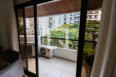 Varanda de apartamento à venda com 4 quartos, 163m² em Brooklin Paulista, São Paulo