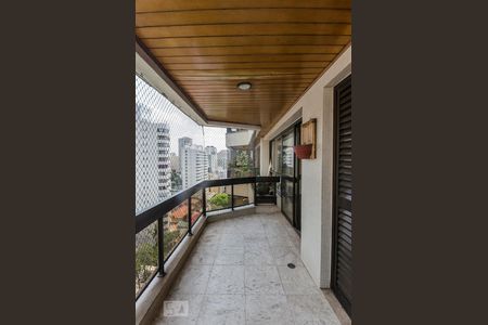 Sacada de apartamento à venda com 4 quartos, 180m² em Perdizes, São Paulo