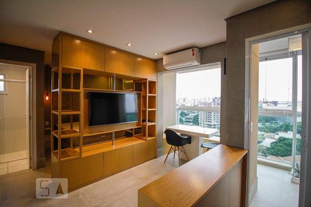 Sala de apartamento à venda com 1 quarto, 33m² em Água Branca, São Paulo