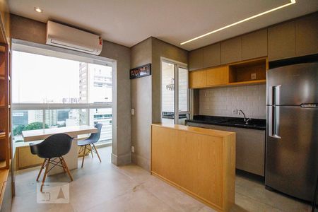 Sala de apartamento à venda com 1 quarto, 33m² em Água Branca, São Paulo