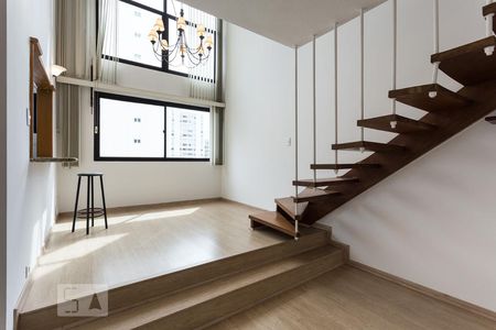 Sala de apartamento para alugar com 1 quarto, 65m² em Itaim Bibi, São Paulo