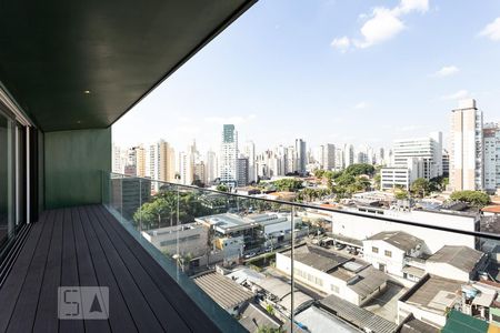 Apartamento para alugar com 100m², 1 quarto e 2 vagasVaranda