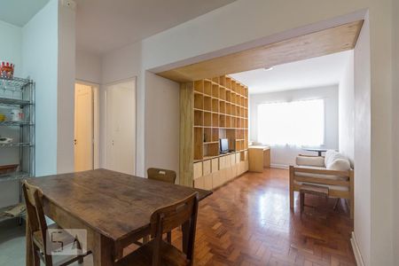 Sala de apartamento para alugar com 1 quarto, 55m² em Vila Buarque, São Paulo