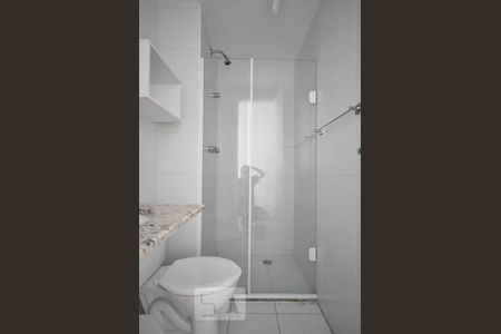 detalhe do banheiro de apartamento para alugar com 2 quartos, 56m² em Vila Andrade, São Paulo