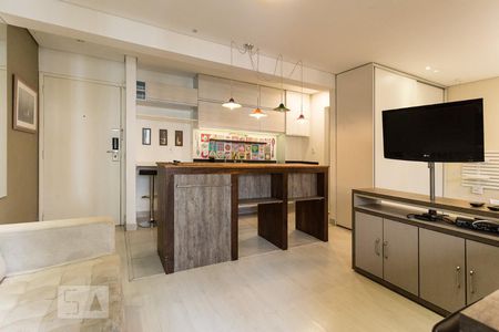 Studio à venda com 47m², 1 quarto e 1 vagaSala