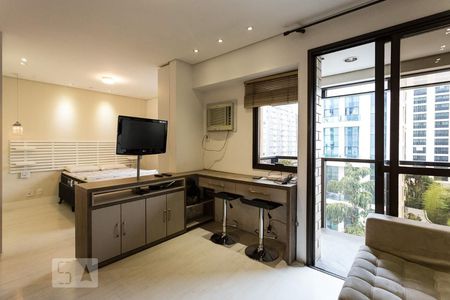Studio à venda com 47m², 1 quarto e 1 vagaSala