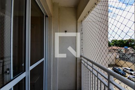 Varanda da Sala de apartamento à venda com 2 quartos, 53m² em Ponte Grande, Guarulhos