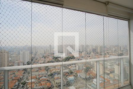 Varanda de kitnet/studio para alugar com 1 quarto, 33m² em Vila Gomes Cardim, São Paulo