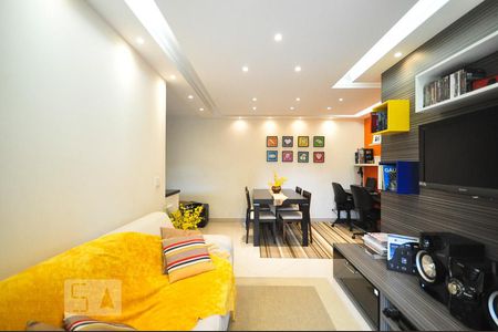 sala de apartamento à venda com 2 quartos, 68m² em Paraíso do Morumbi, São Paulo