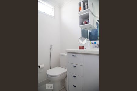 banheiro suíte de apartamento à venda com 1 quarto, 42m² em Paraíso, São Paulo